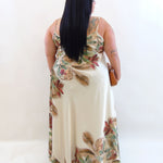 Abito satin flower  26095