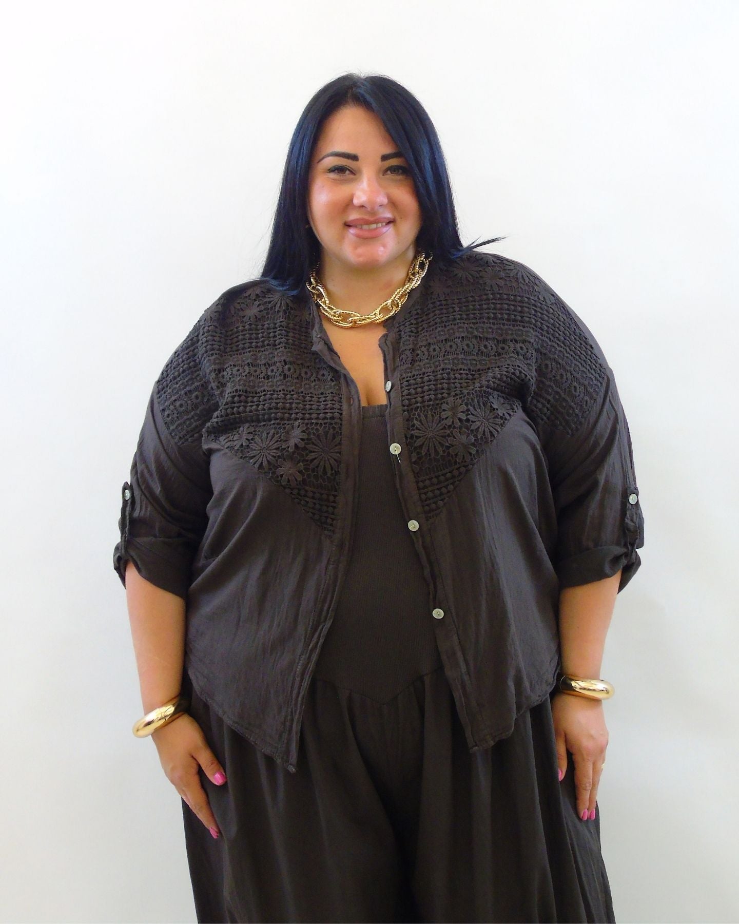 Camicia fiorita 17741