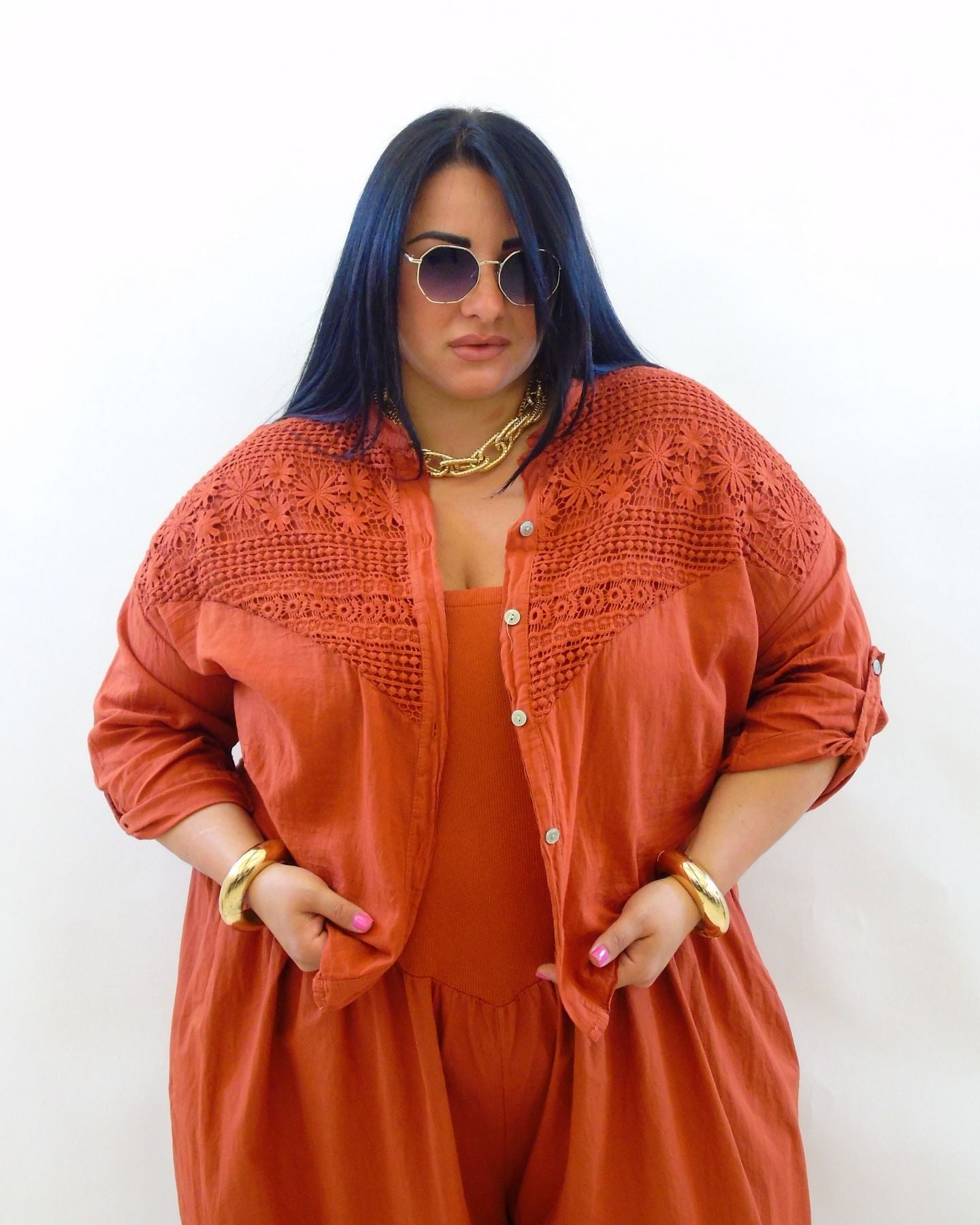 Camicia fiorita 17741