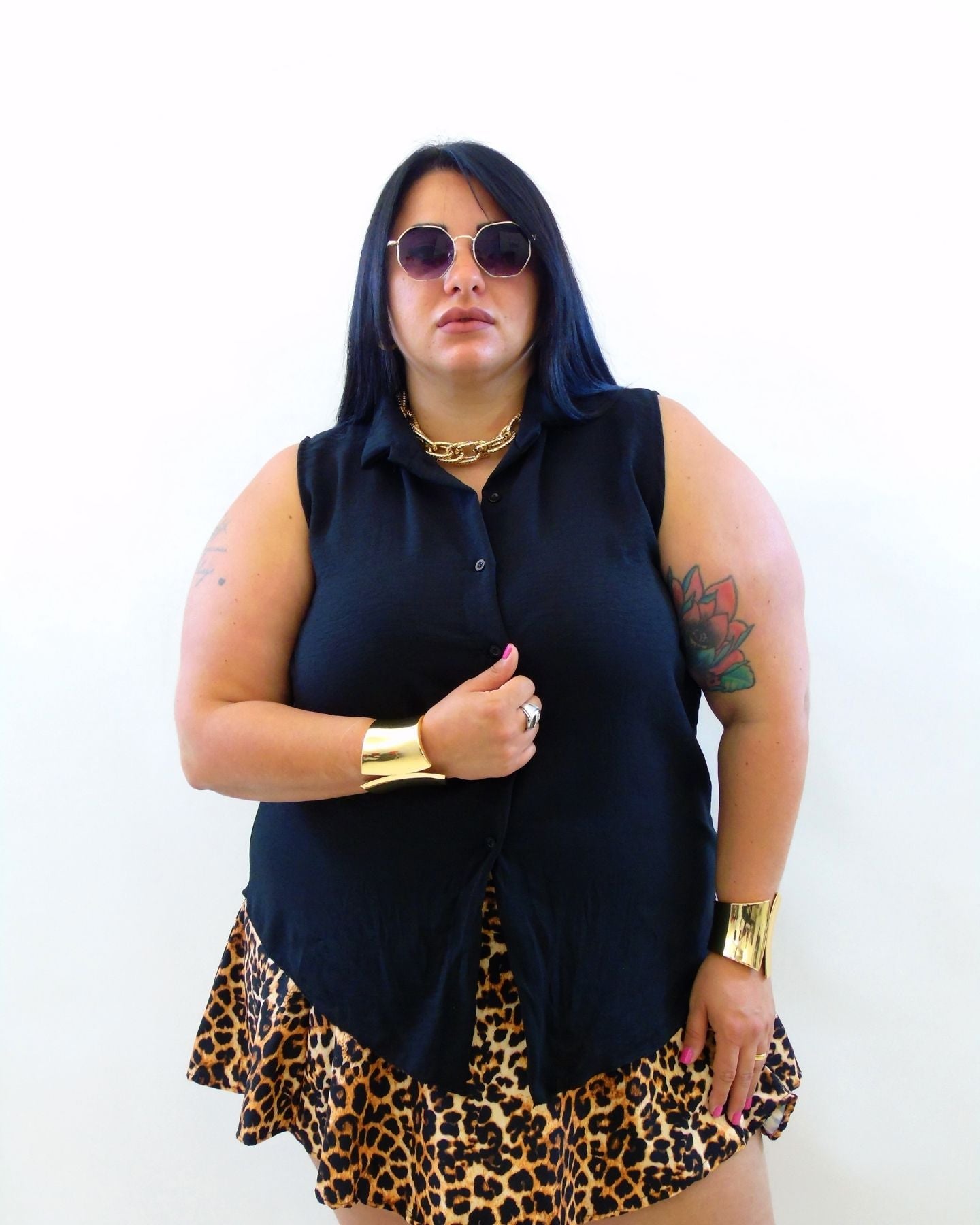 Camicia semplice giro manica 15912