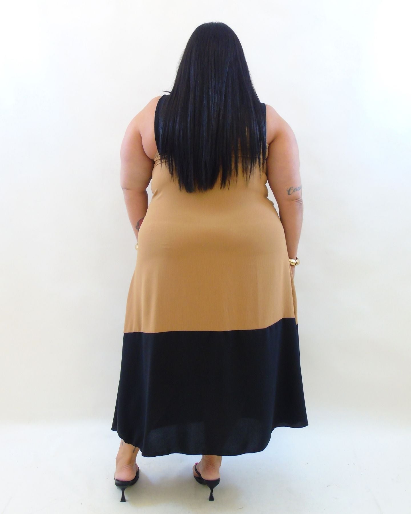 Abito bicolore 3406