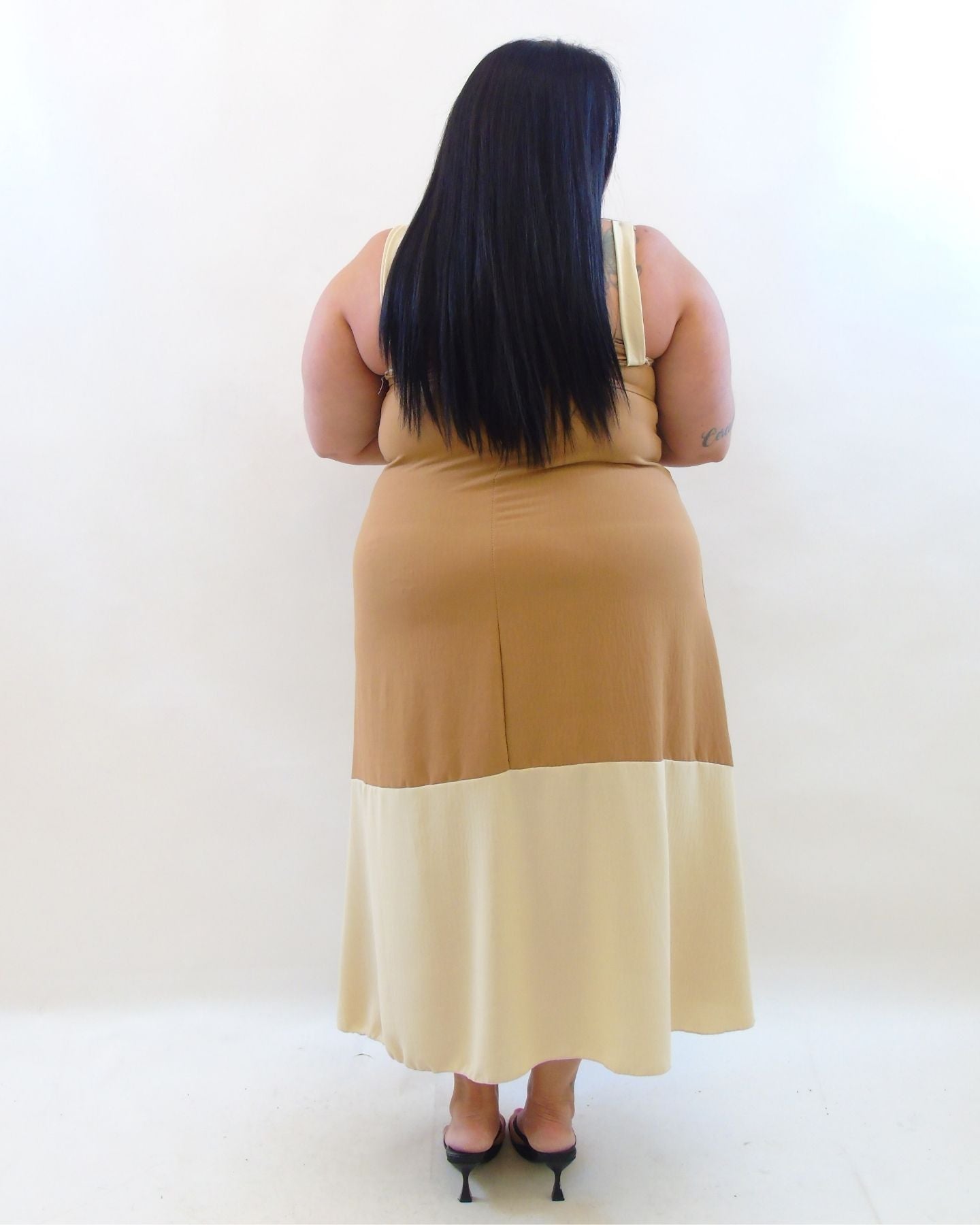 Abito bicolore 3057