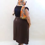 Abito rouches 22612
