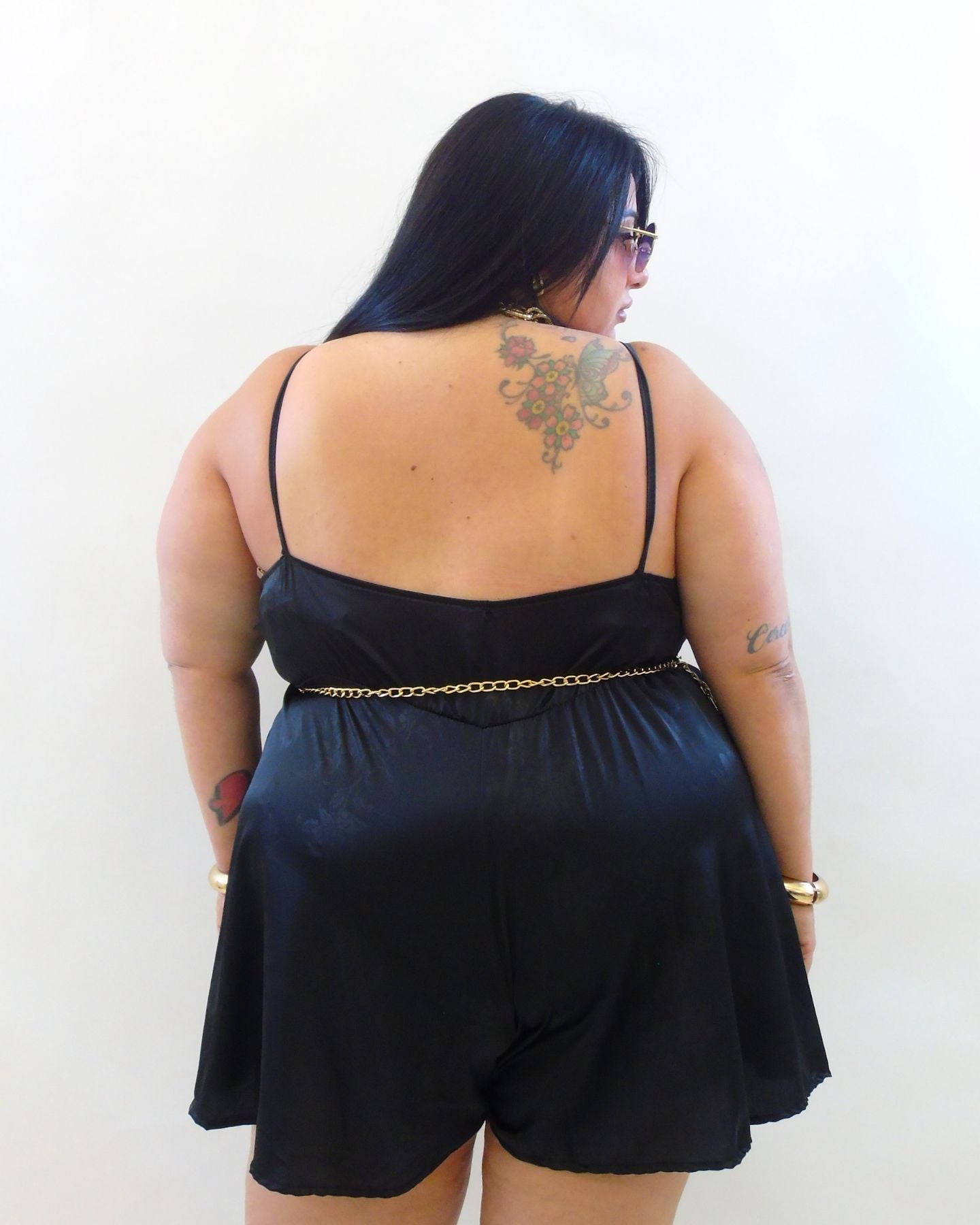 Jumpsuite satin 272609
