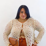 Cardigan in filo 241