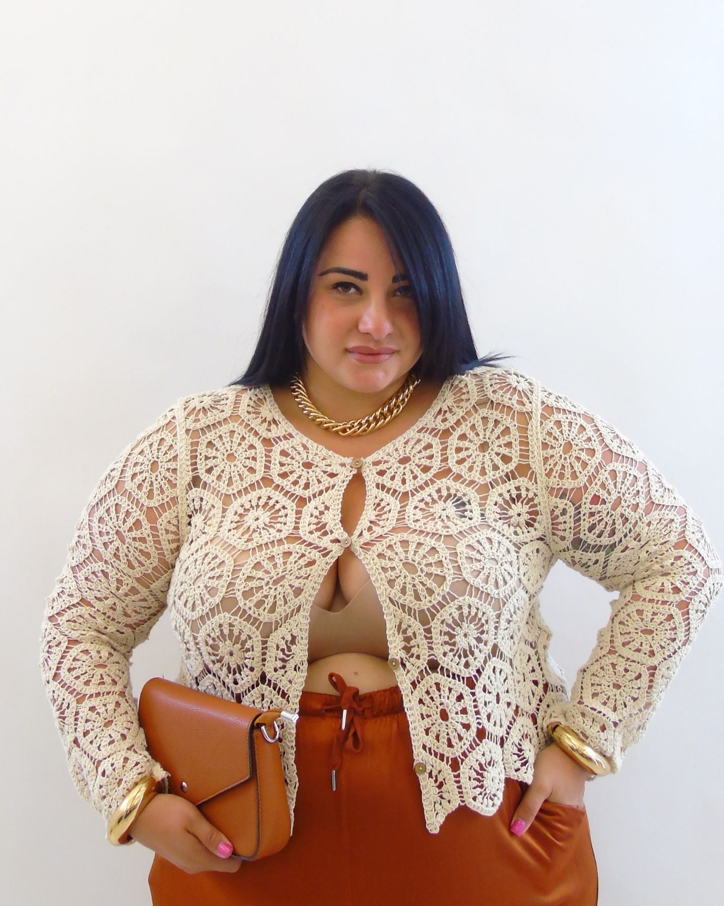 Cardigan in filo 241