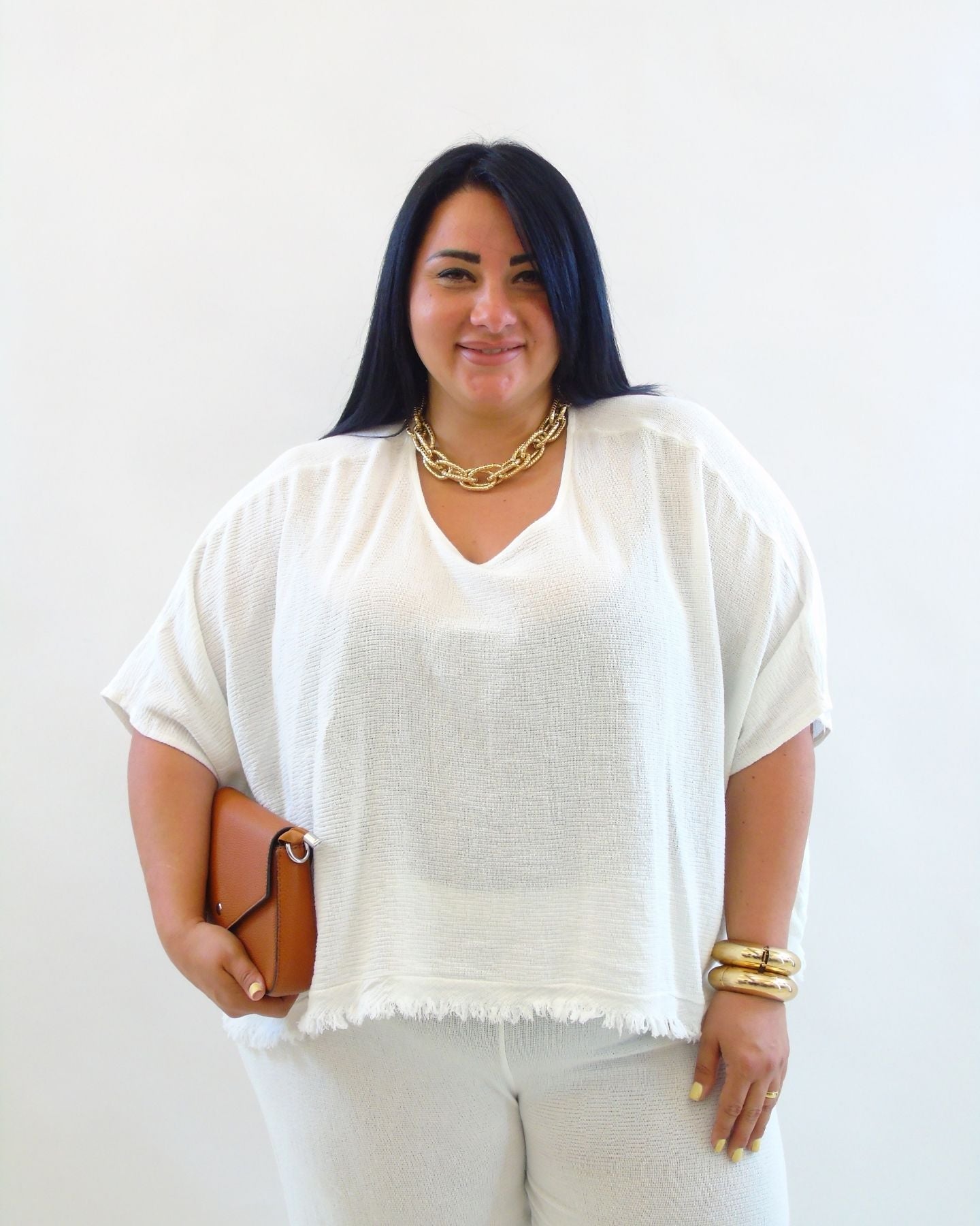 Blusa sfrangiata  21283