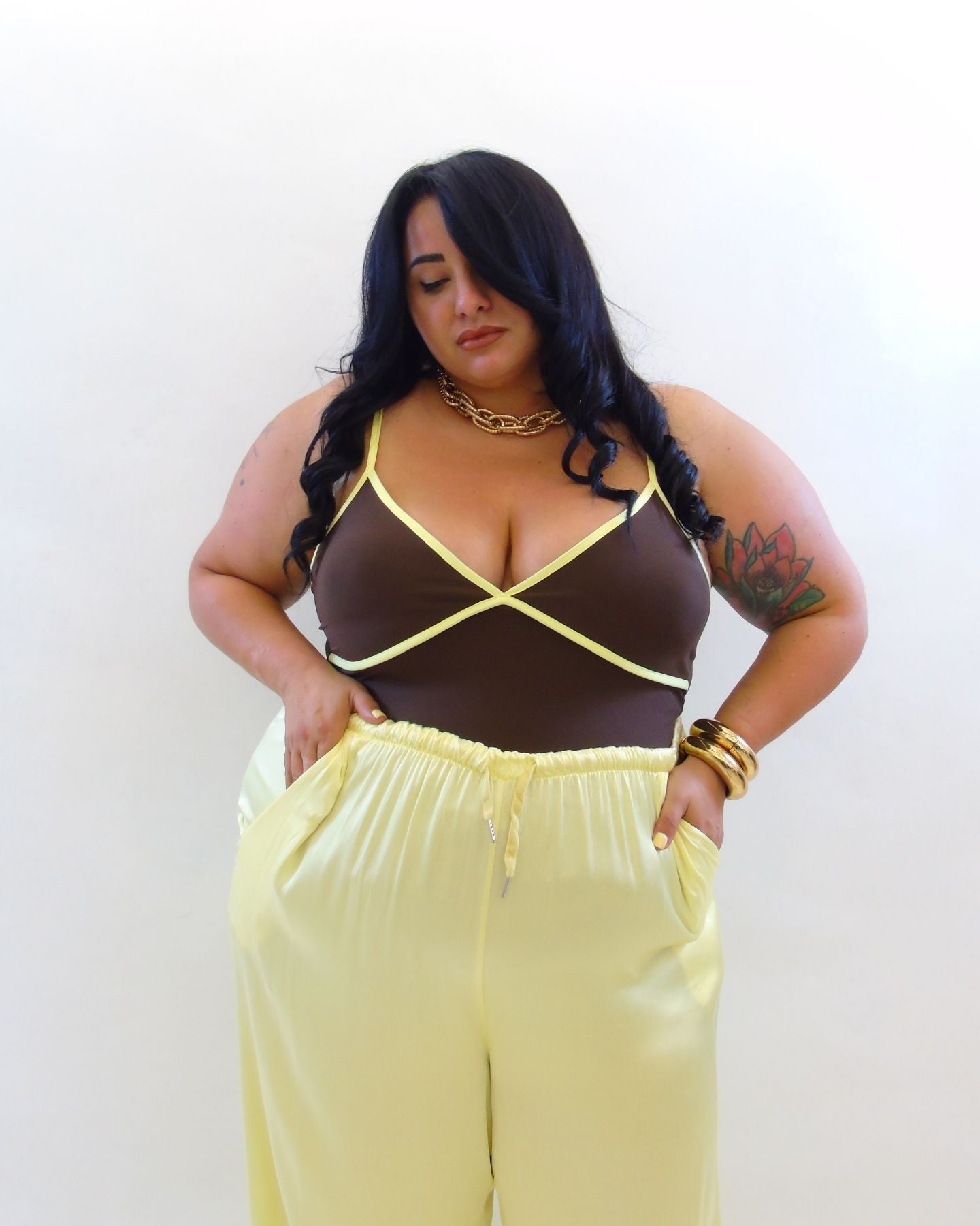 Body doppio colore 10156