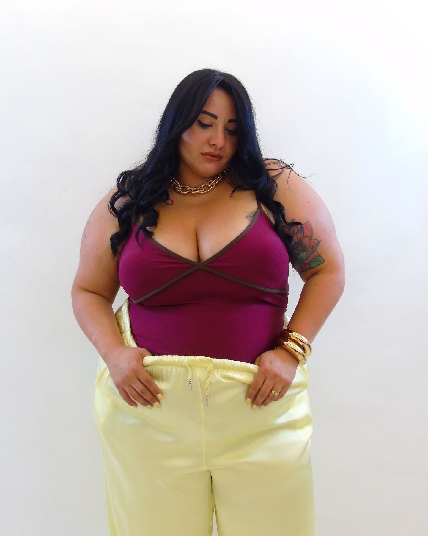 Body doppio colore 10156