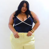 Body doppio colore 10156
