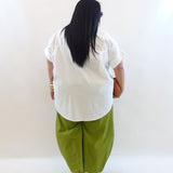 Pantalone monocolore balloon 5784
