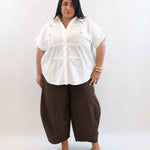 Pantalone monocolore balloon 5784