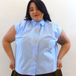 Camicia bottoni gioiello 20818