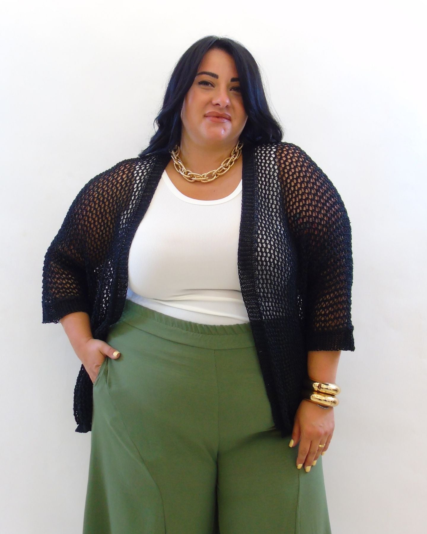 Cardigan in filo 151