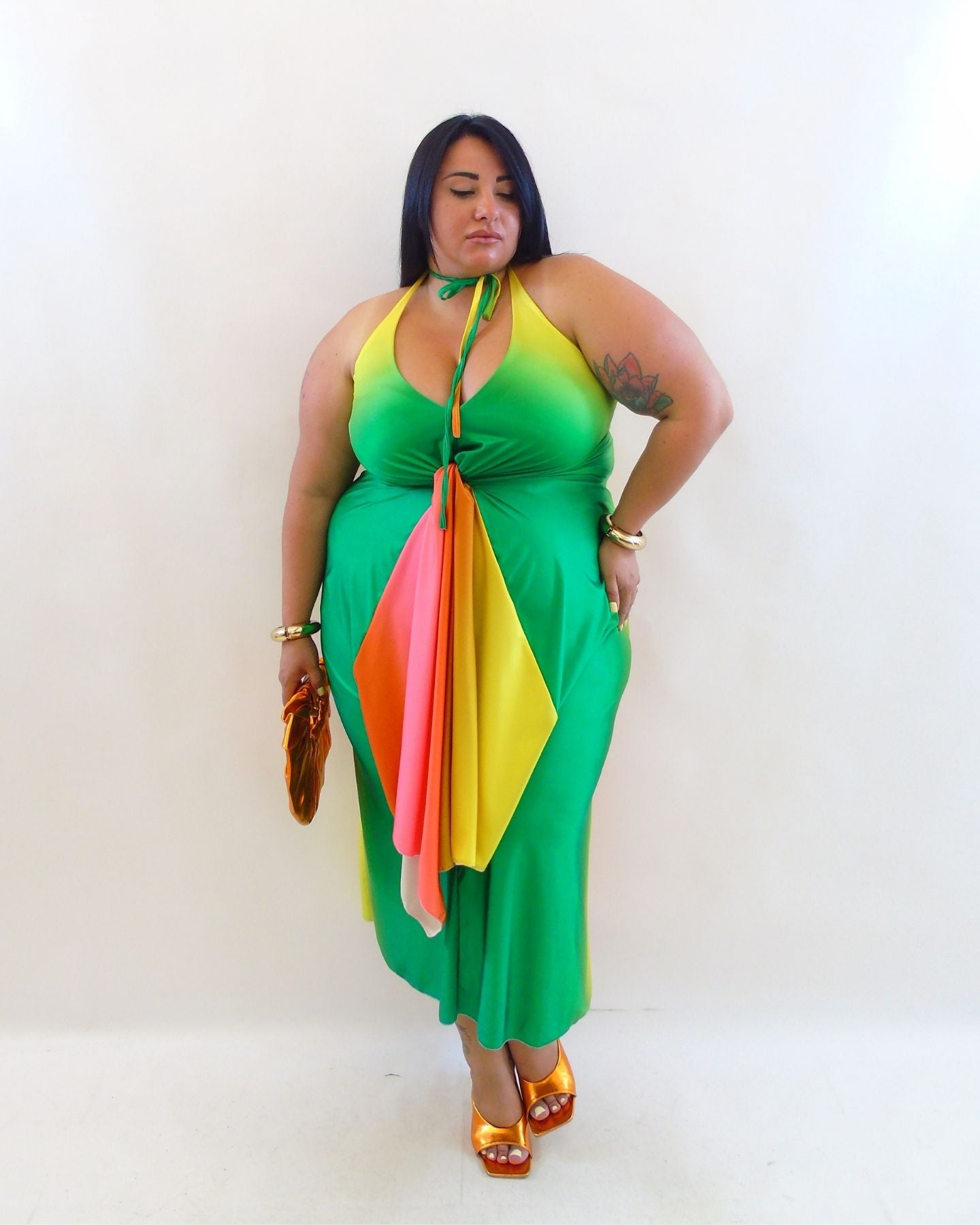 Abito arcobaleno 26664