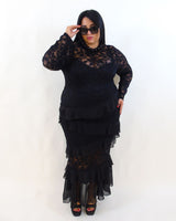 Abito in pizzo 9081