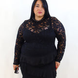 Abito in pizzo 9081
