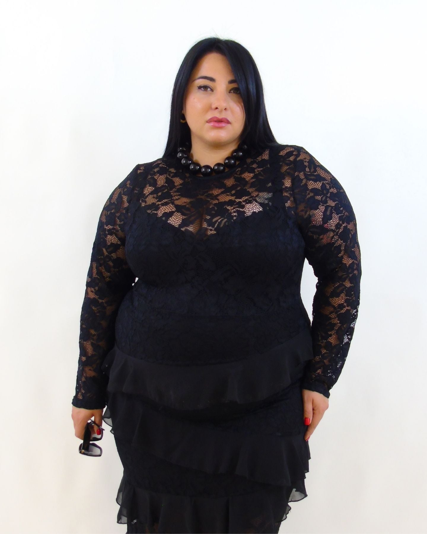 Abito in pizzo 9081