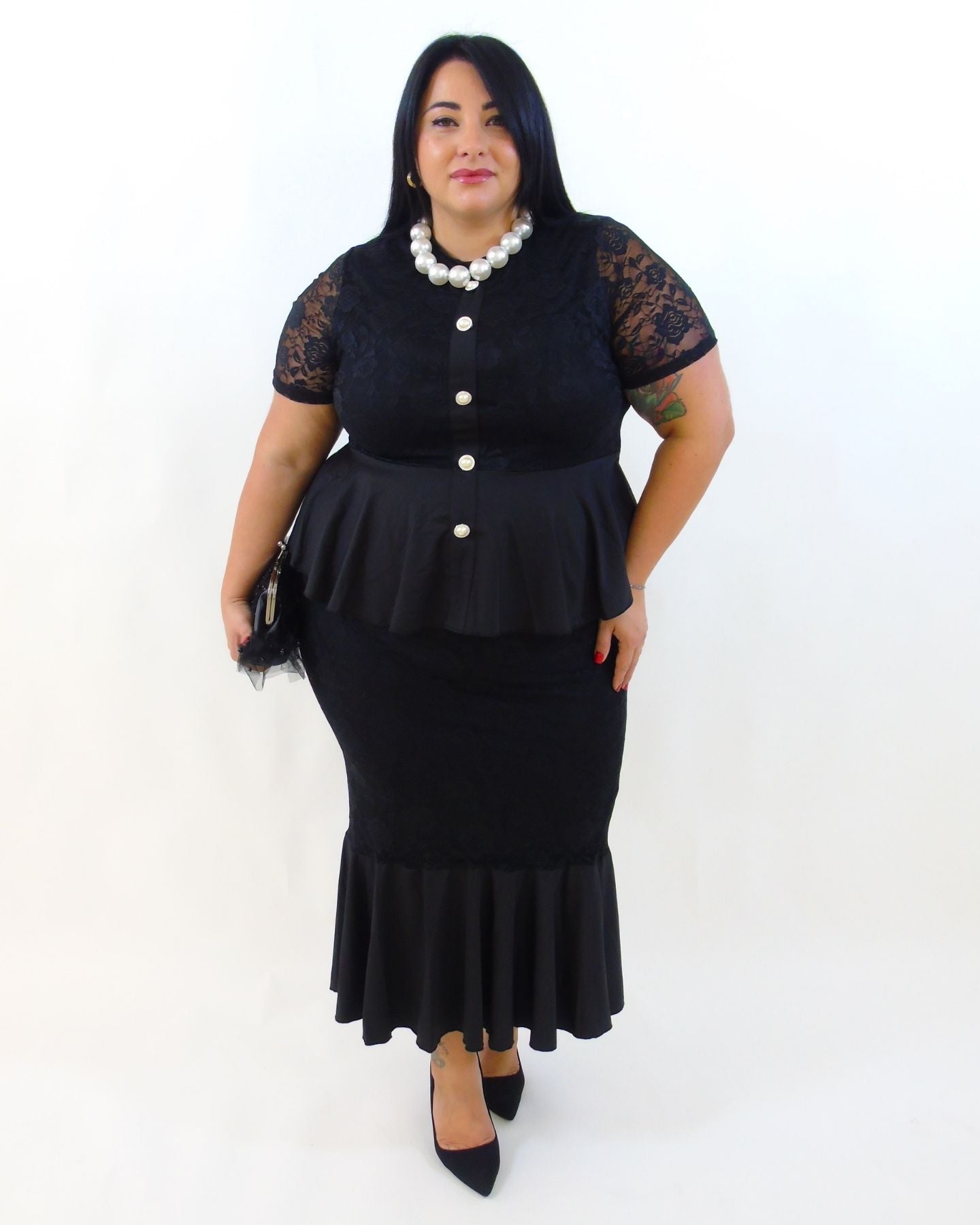 Coordiniato balze e pizzo 268