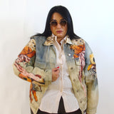 Giacca in jeans teddy