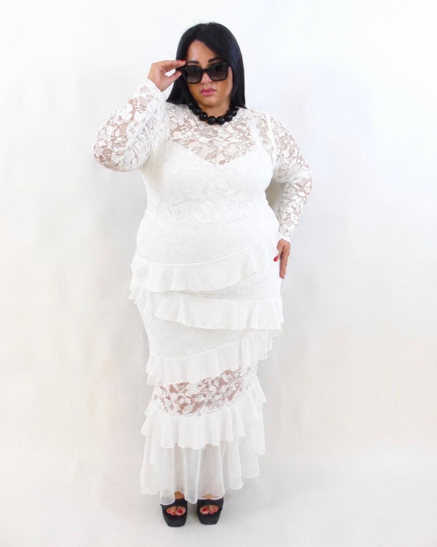 Abito in pizzo 1487