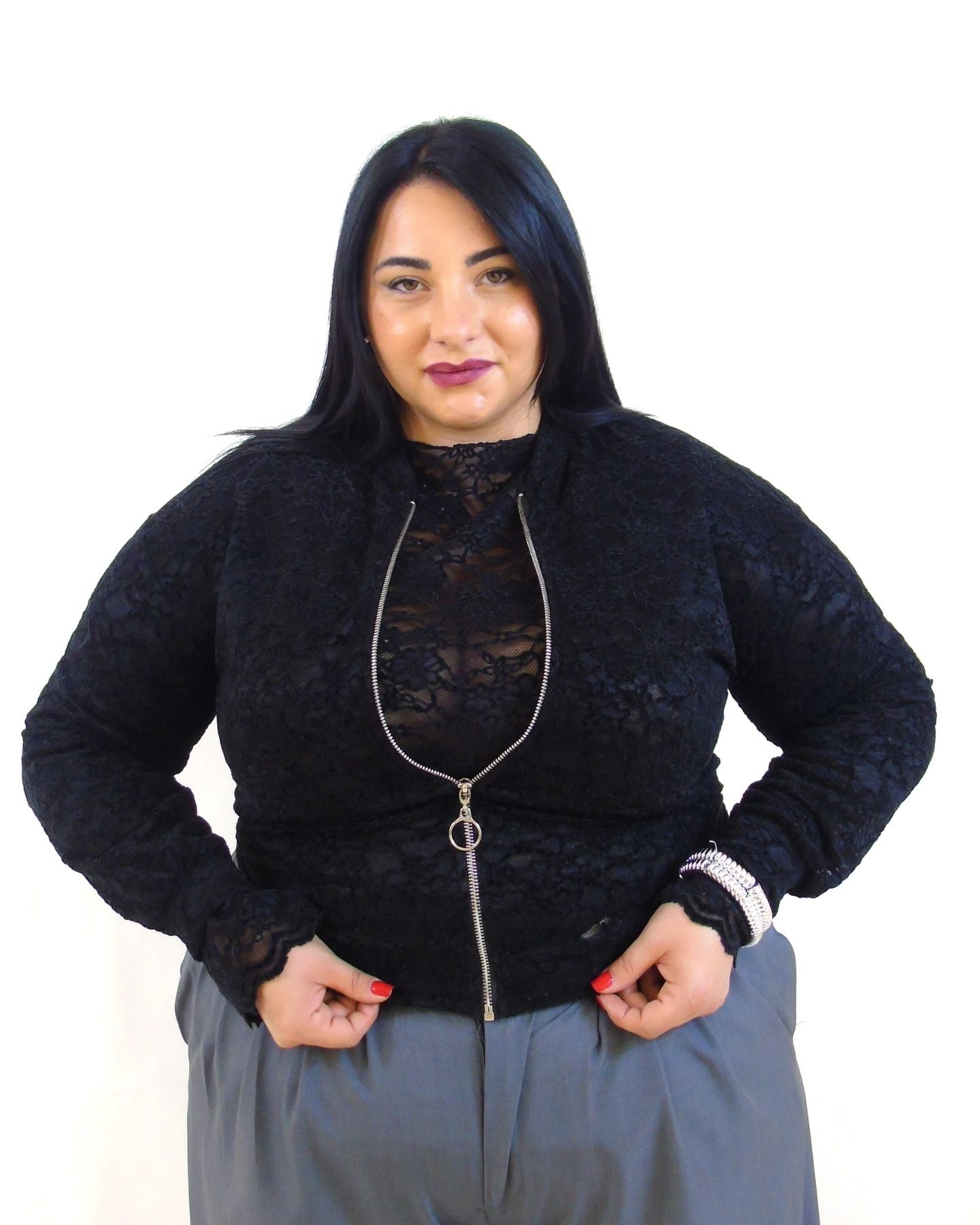 Cardigan in pizzo 23169