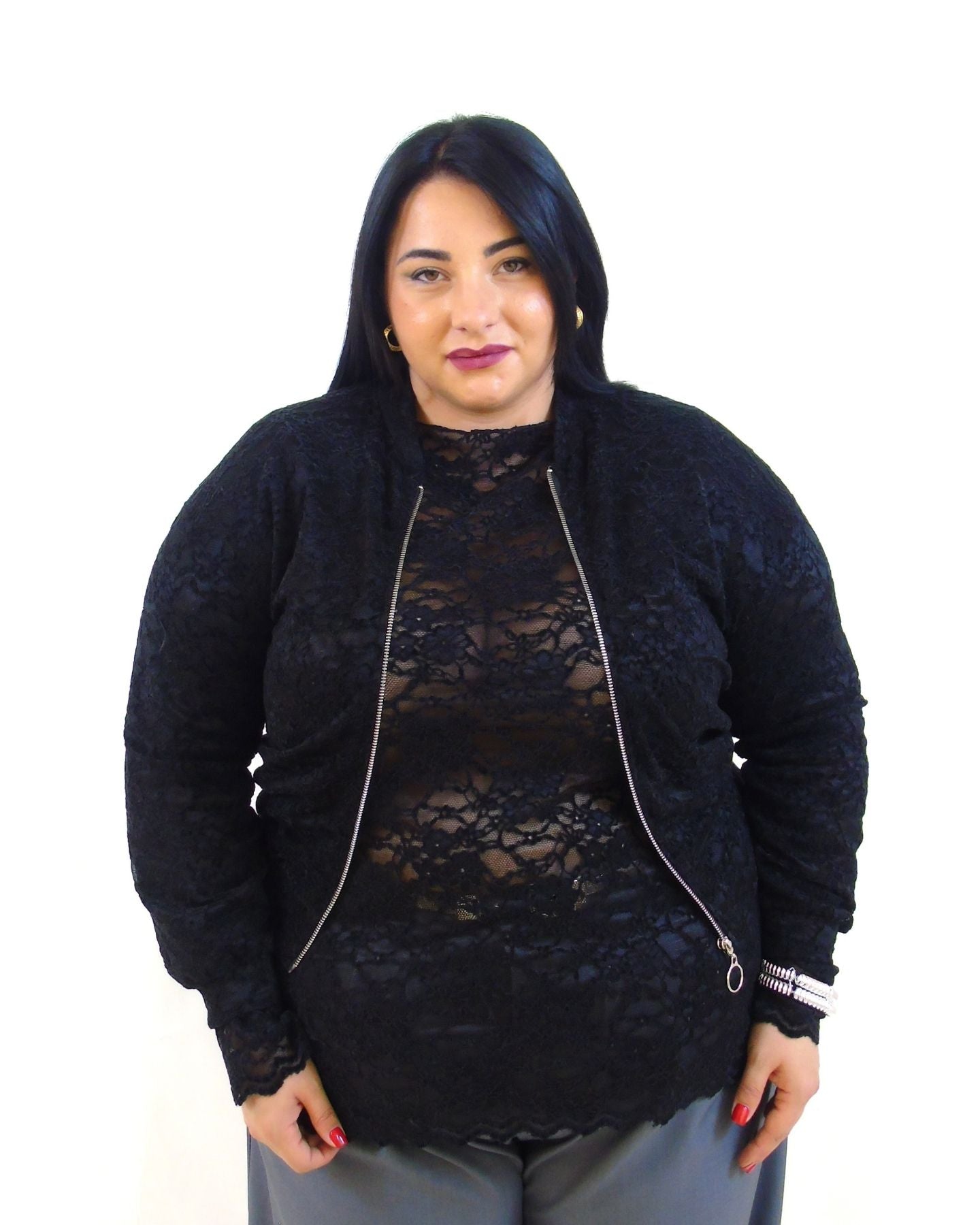 Cardigan in pizzo 23169