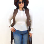 Smanicato con frange 5746