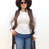 Smanicato con frange 5746