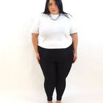 Leggings modellante basic fascia alta 5742