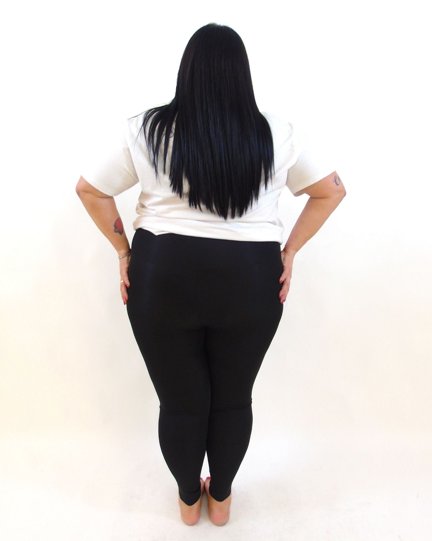 Leggings modellante basic fascia alta 5742