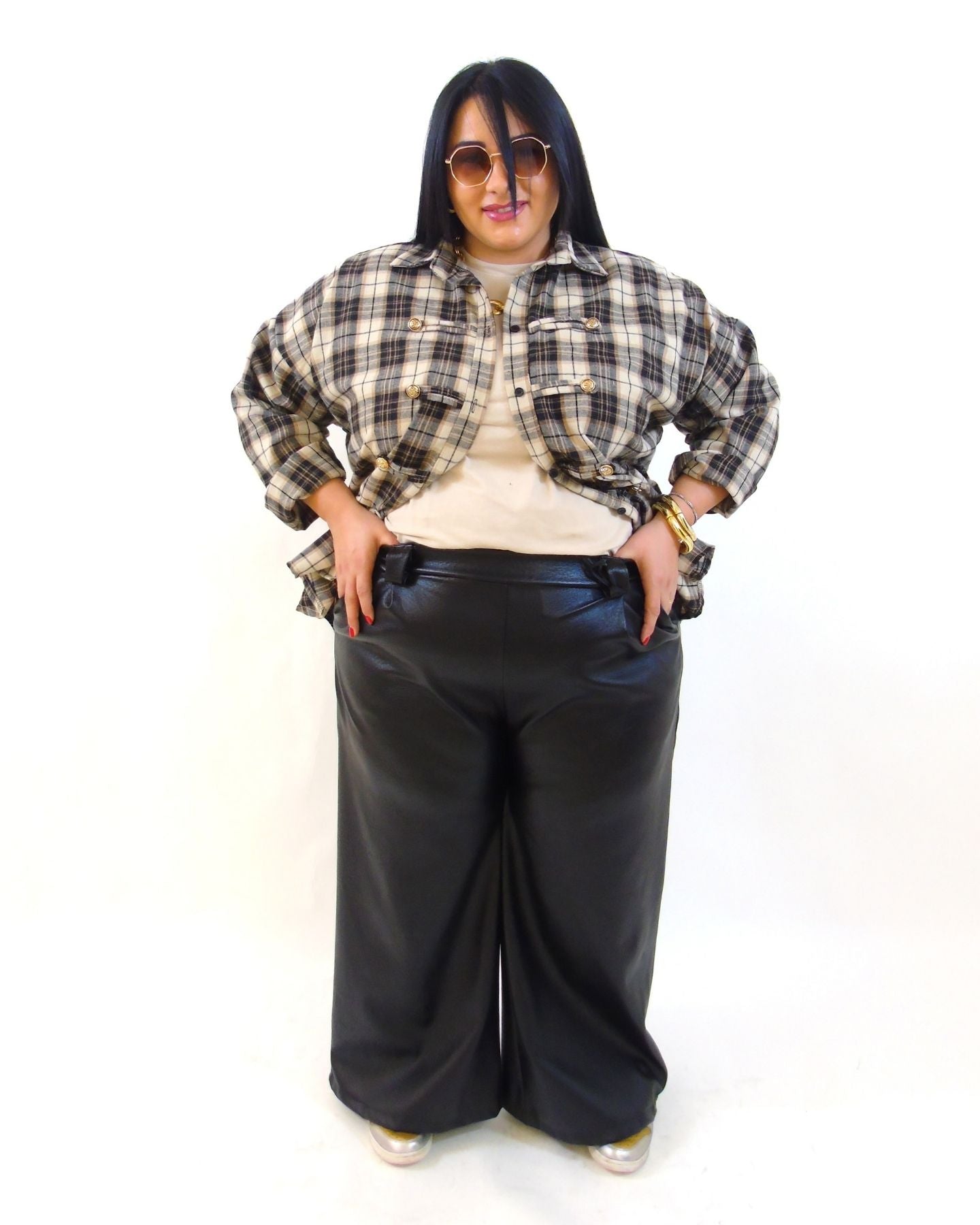 Pantalone simil pelle 19921