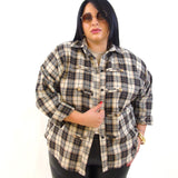 Camicia quadri bott nera 260
