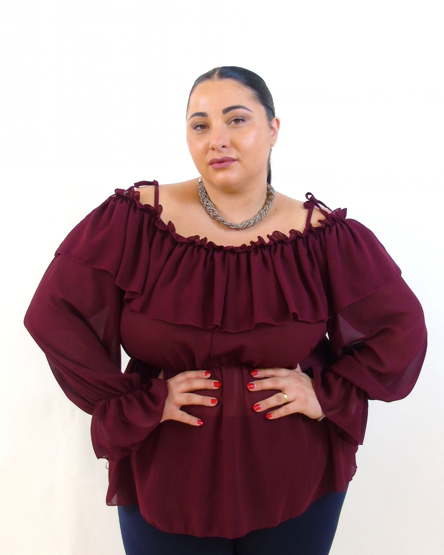 Blusa in organza 260896