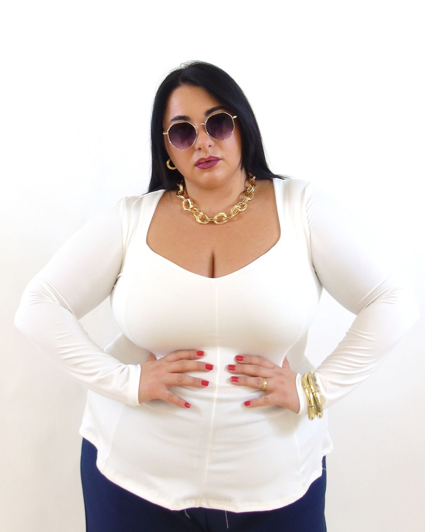 Blusa punto vita 260828