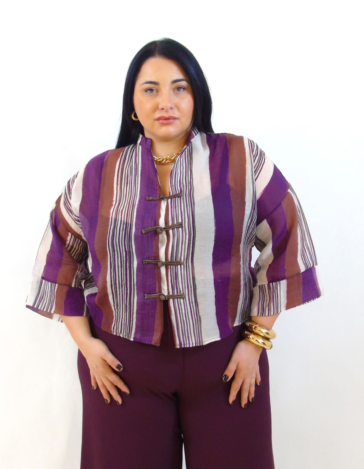 Camicia Alamari velata 469