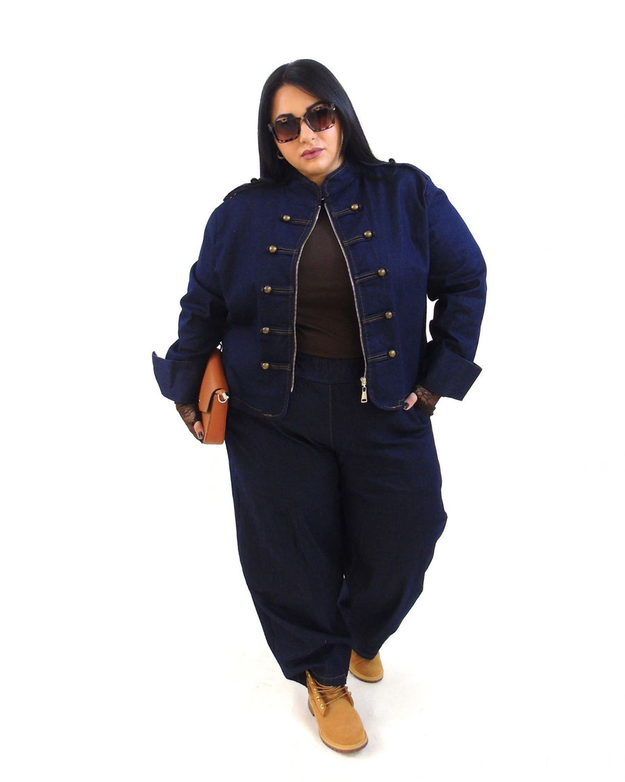 Pantalone effetto jeans 268323