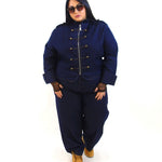 Pantalone effetto jeans 268323