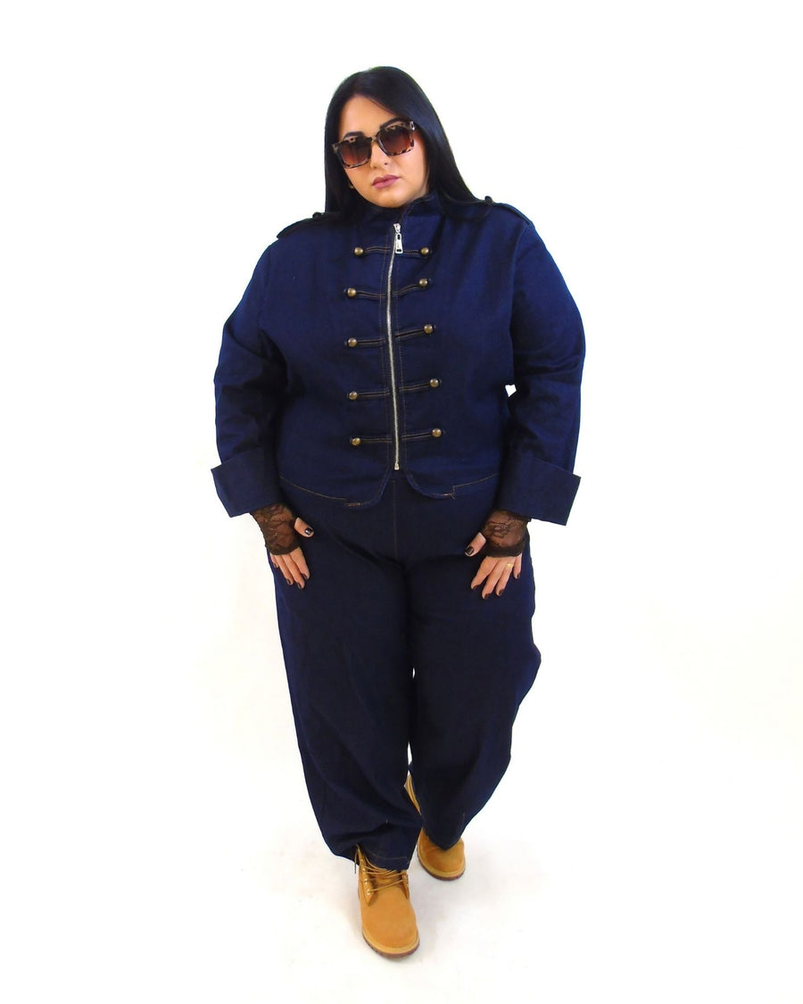 Pantalone effetto jeans 268323