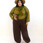 Pantalone satin balloon 006339