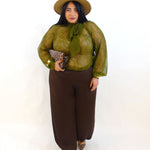 Pantalone satin balloon 006339