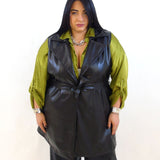 Gilet simil pelle 52592