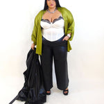 Pantalone simil pelle 3698