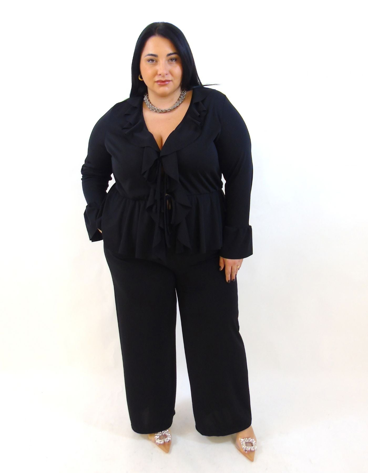 Pantalone scivolato 0057