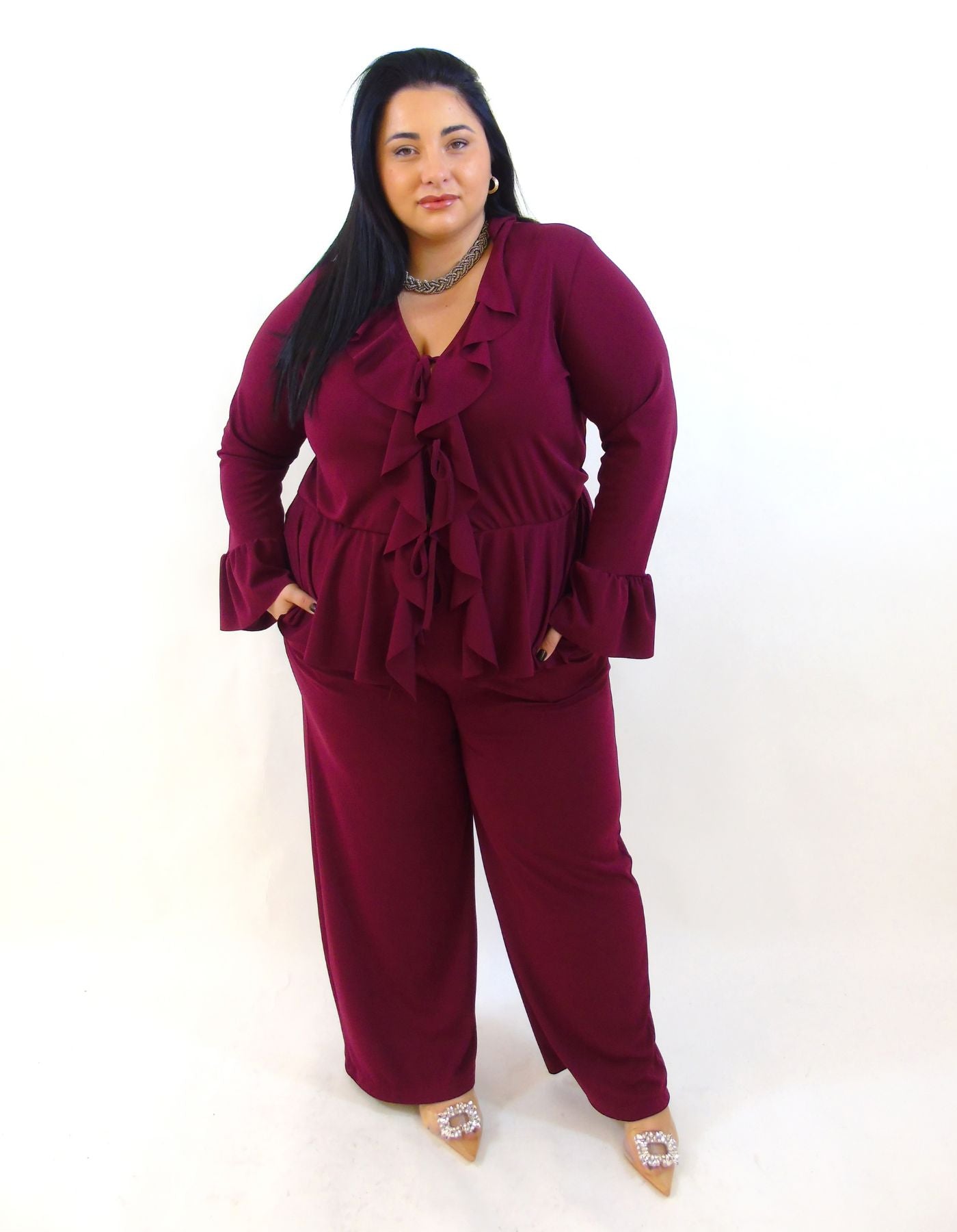 Pantalone scivolato 0057