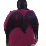 Giacca frangia cuore 260976