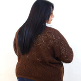 Cardigan in filo 3142