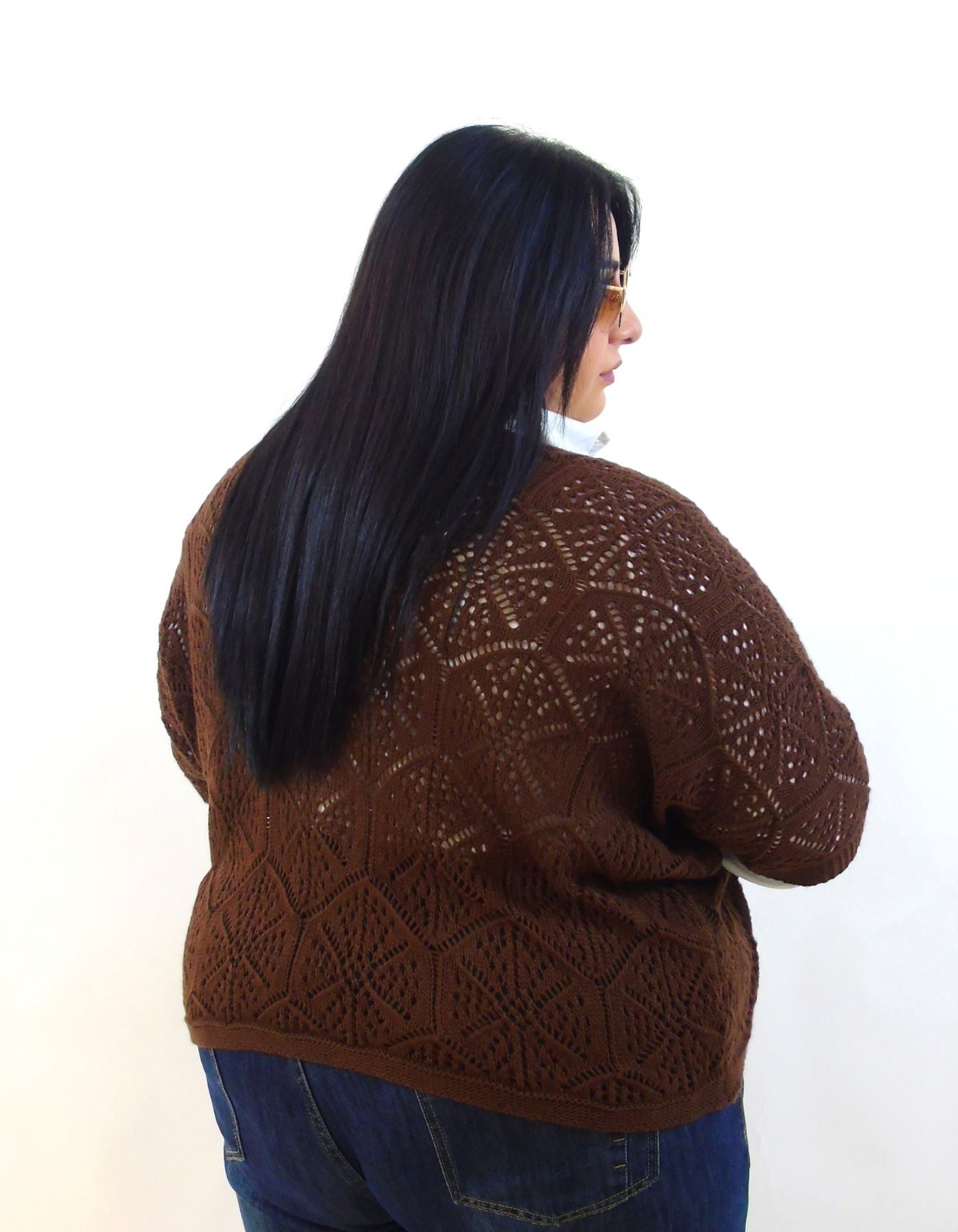 Cardigan in filo 3142