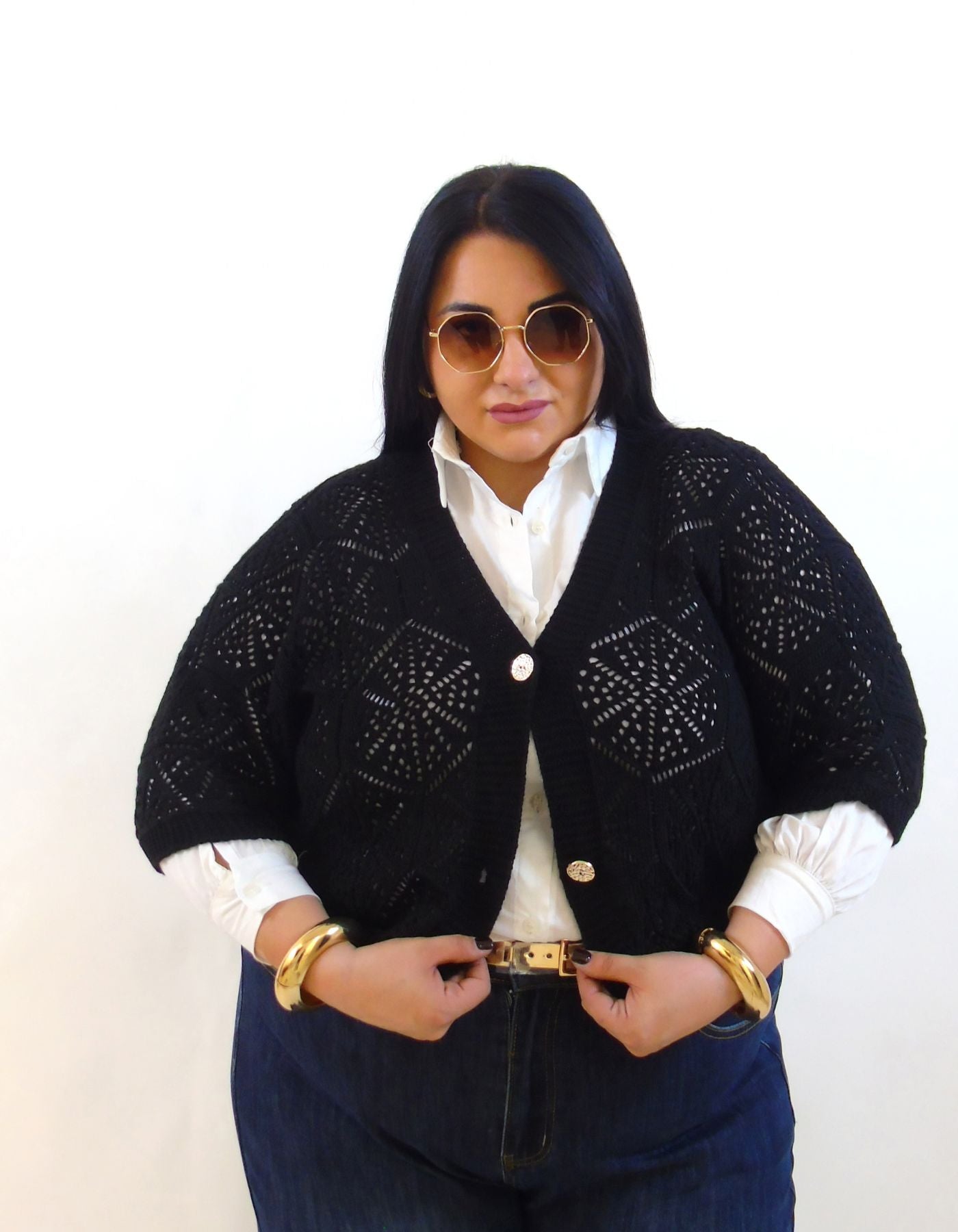 Cardigan in filo 3142
