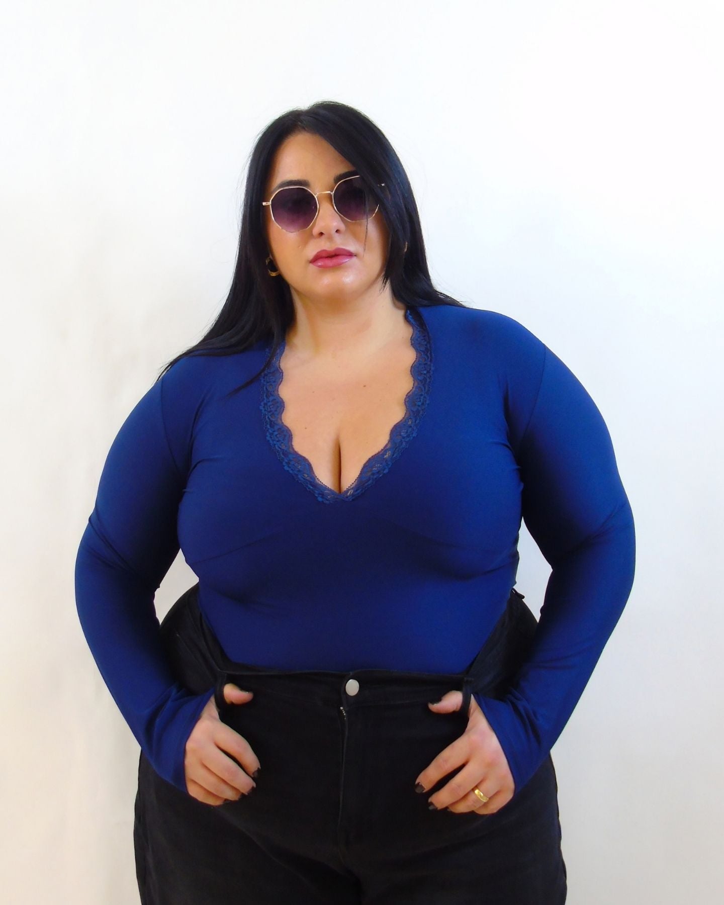 Body con pizzo 10163